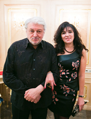 Вячеслав Добрынин и Виктория Блынская
