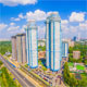 Съемка жилой недвижимости с воздуха, фото ЖК Воробьевых Гор